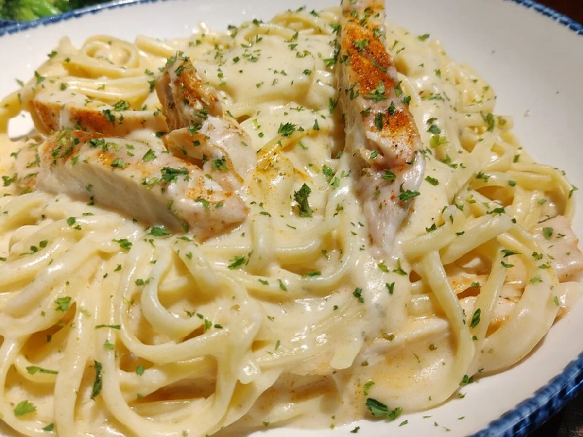 Frango cremoso com ricota